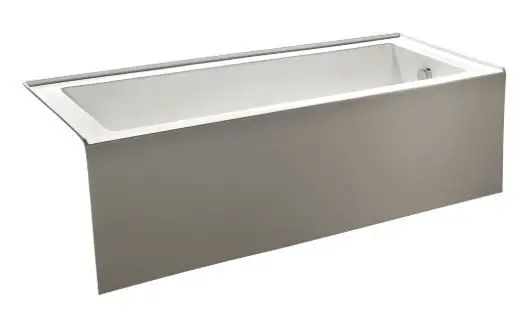 kingston brass acrylic bathtub