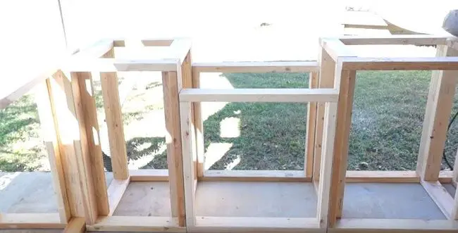 How to Build an Outdoor Kitchen with Wood Frame