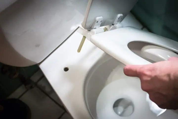 How To Tighten Toilet Seat With No Access Underside - How To Repair A Loose Toilet Seat