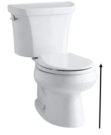 Measure the Height of the Toilet Seat