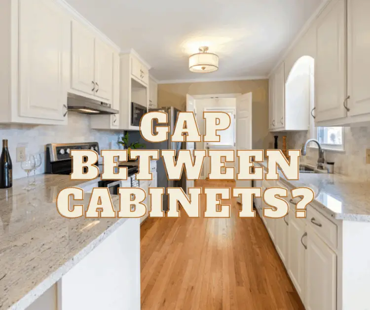 Fill Large Gap Between Cabinet And Wall, How To Fill Cabinet Gaps